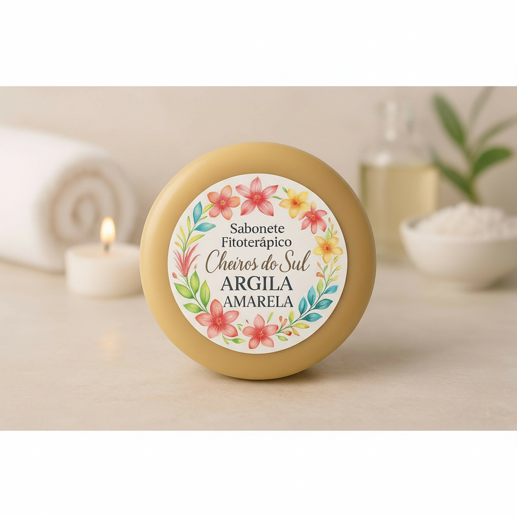 Sabonete de Argila Amarela